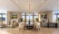 Elegant clubroom with seating and fireplace